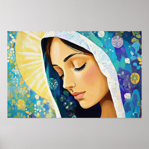 Gentle Light of Mary Poster