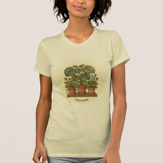 Gentle Mama Plant Lover Boho Monstera Plant Mum De T-Shirt