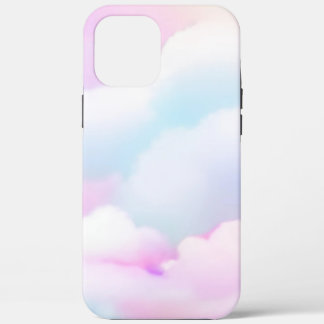 Gentle Pastel Clouds in Soft Gradients iPhone 12 Pro Max Case