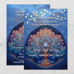 Gentle Radiance   Tree of Life B&B Invitation