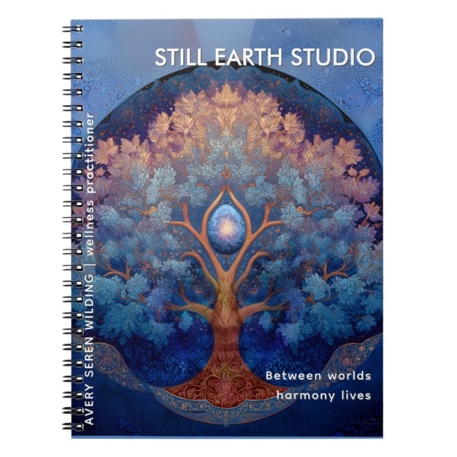Gentle Radiance | Tree of Life B&B Notebook (Front)