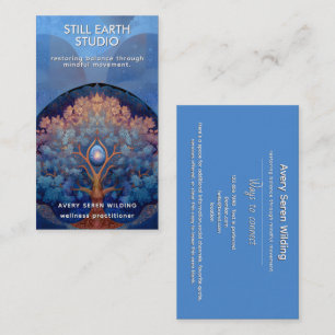 Gentle Radiance   Tree of Life Business Card
