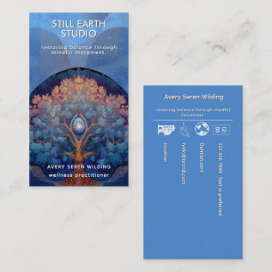Gentle Radiance   Tree of Life Business Card