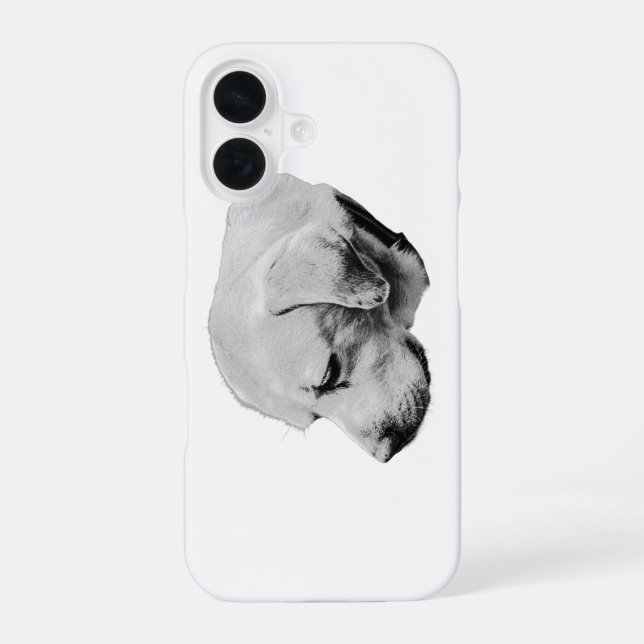 Gentle Shadow iPhone 16 Case (Back)