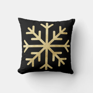 Gentle snowflake pillow