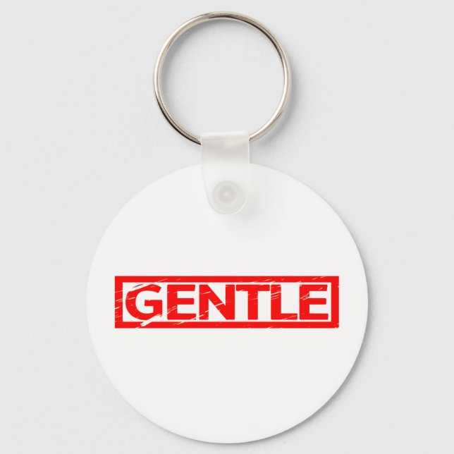 Gentle Stamp Key Ring (Front)