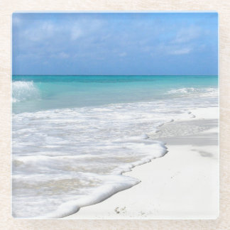 Gentle Surf Glass Coaster