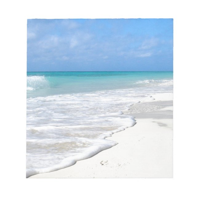 Gentle Surf Notepad (Front)