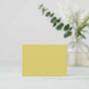 Gentle Warm Yellow Note Card
