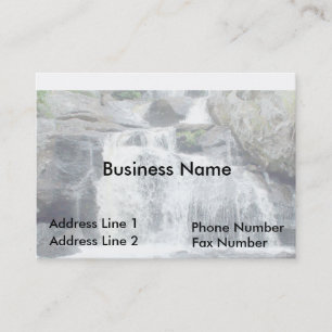 Gentle Waterfall Business Card