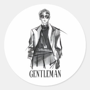 Gentleman Aesthetic Sticker
