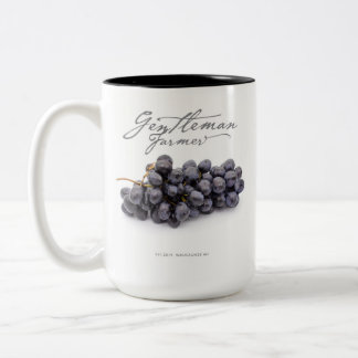Gentleman Farmer 15 oz. Coffee Mug (grapes)