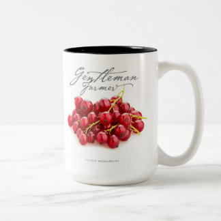 Gentleman Farmer 15 oz. Coffee Mug (red currants)