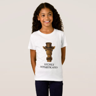 Gentleman Giraffe – The Highly Sophisticated One T-Shirt