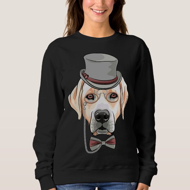 Gentleman Labrador Sweatshirt (Front)