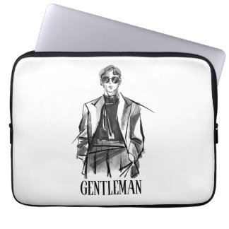 Gentleman laptop sleeve