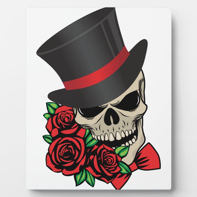 Gentleman Skull Plaque (Front)