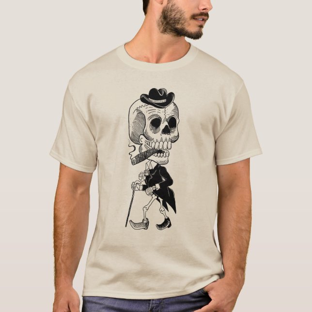 Gentleman Skull T-Shirt (Front)