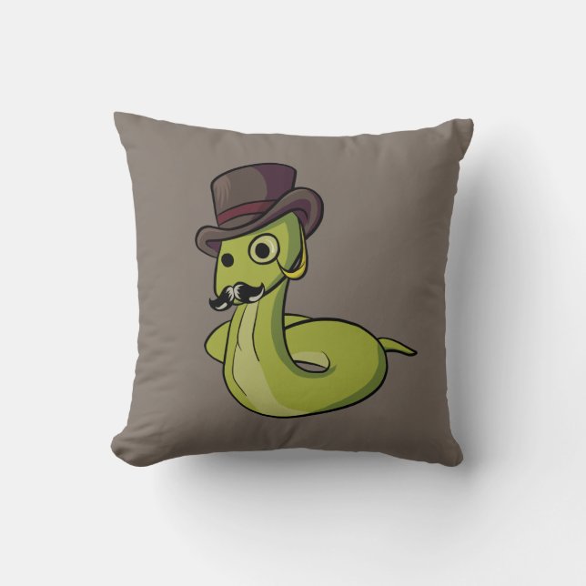 Gentleman Snake! Cushion (Front)