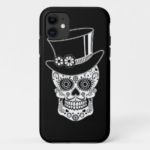 Gentleman Sugar Skull iPhone 11 Case