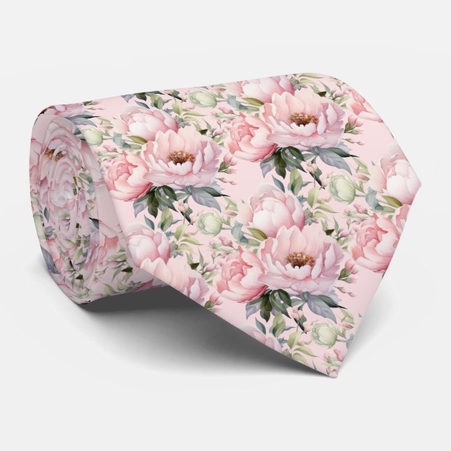 Gentleman's Tie | Wedding and Event Floral Necktie (Rolled)