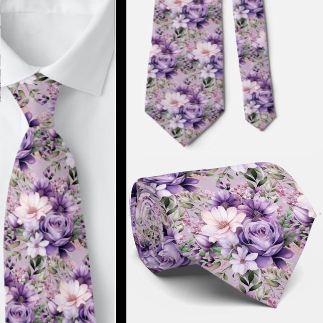 Gentleman's Tie | Wedding and Event Floral Necktie (Creator Uploaded)