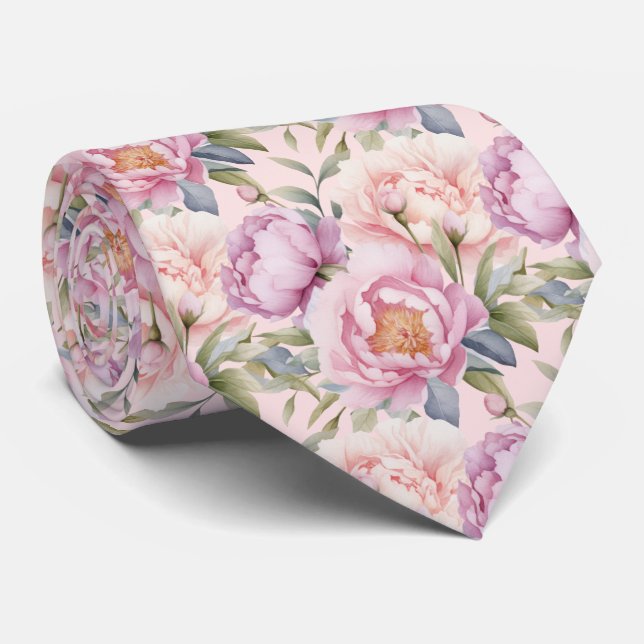Gentleman's Tie | Wedding and Event Floral Necktie (Rolled)