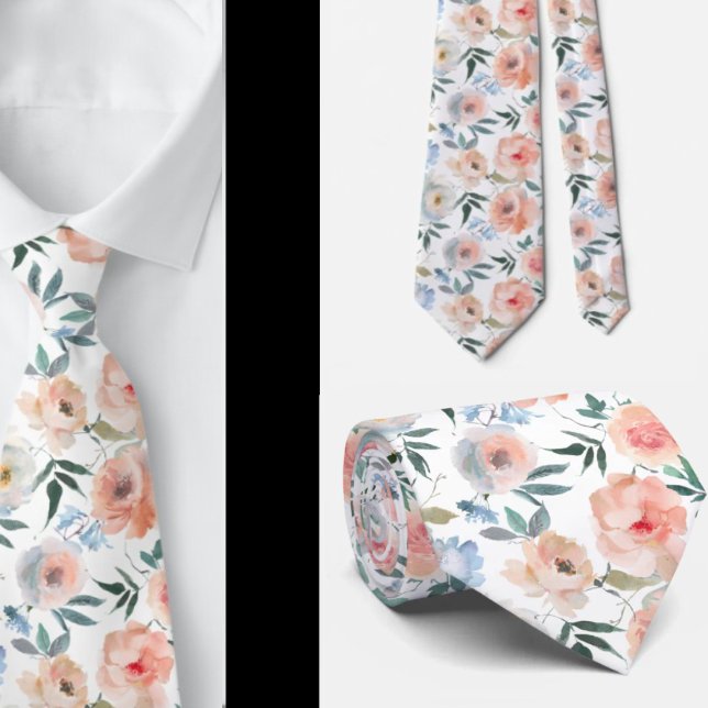 Gentleman's Tie | Wedding & Event Floral Necktie (Creator Uploaded)