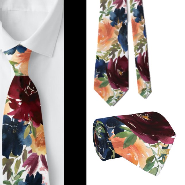 Gentleman's Tie | Wedding & Event Floral Necktie (Creator Uploaded)