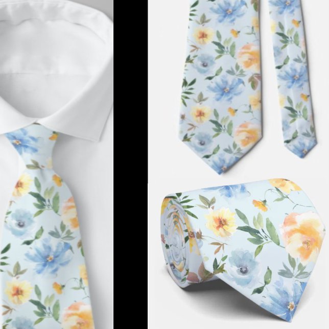 Gentleman's Tie | Wedding & Event Floral Necktie (Creator Uploaded)