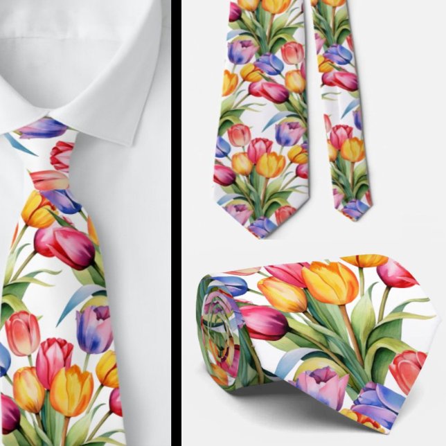Gentleman's Tie | Wedding & Event Floral Necktie (Creator Uploaded)
