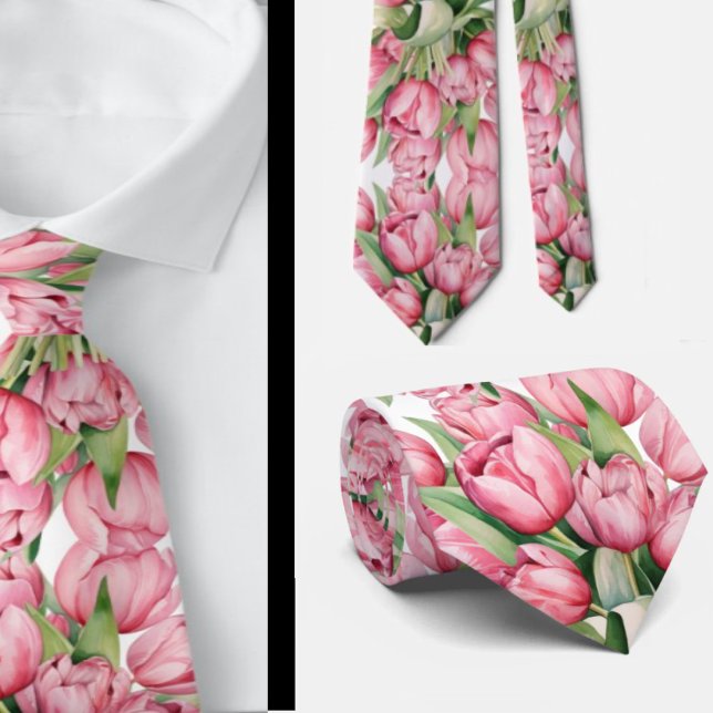 Gentleman's Tie | Wedding & Event Floral Necktie (Creator Uploaded)