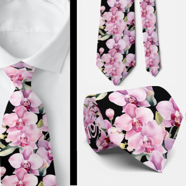 Gentleman's Tie | Wedding & Event Floral Necktie (Creator Uploaded)