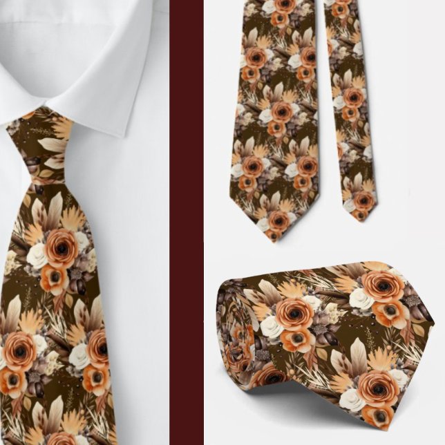 Gentleman's Tie | Wedding & Event Floral Necktie (Creator Uploaded)