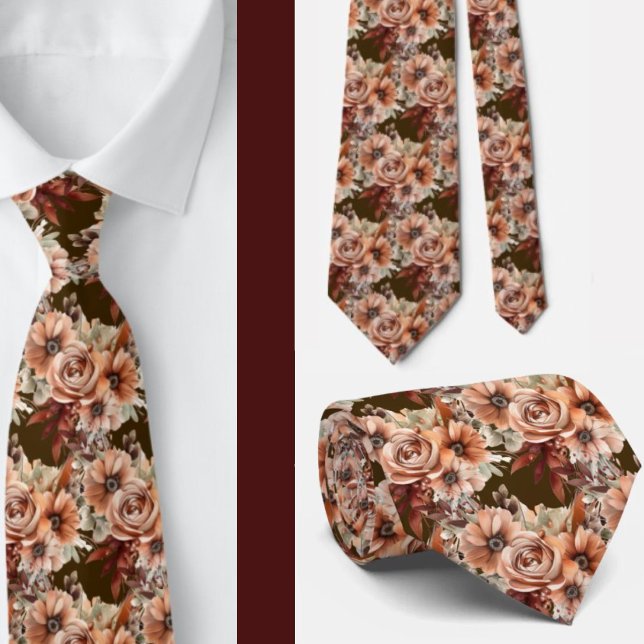 Gentleman's Tie | Wedding & Event Floral Necktie (Creator Uploaded)