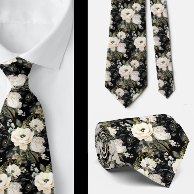 Gentleman's Tie | Wedding & Event Floral Necktie (Creator Uploaded)