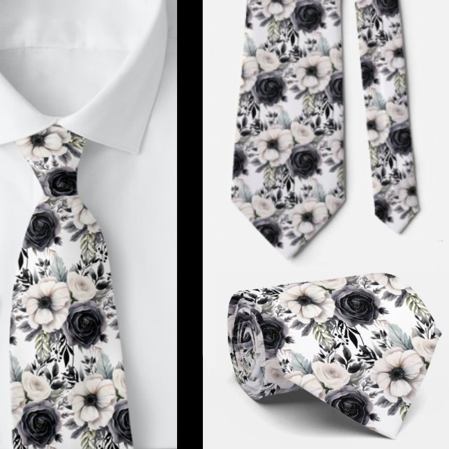 Gentleman's Tie | Wedding & Event Floral Necktie (Creator Uploaded)