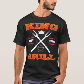 Gentlemen dad Funny BBQ Grill & Smoker Grillfather T-Shirt