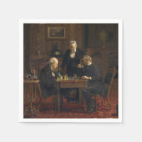 Gentlemen Playing a Game of Chess (Thomas Eakins)