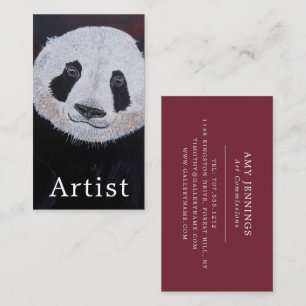 Gentlest of Giants Painting by Alfred Fox Business Card