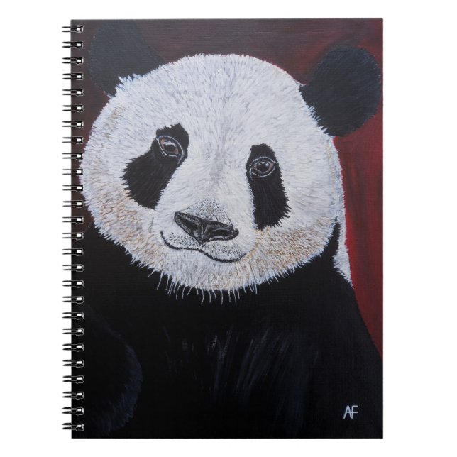 Gentlest of Giants Painting by Alfred Fox Notebook (Front)