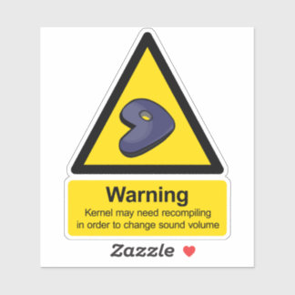 Gentoo kernel recompile warning sign