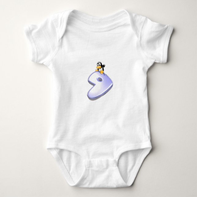 Gentoo Linux Baby Bodysuit (Front)