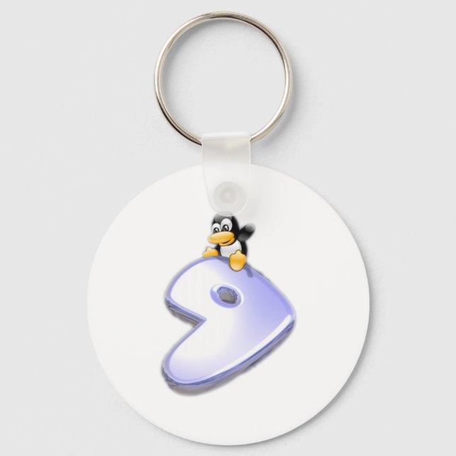 Gentoo Linux Key Ring (Front)