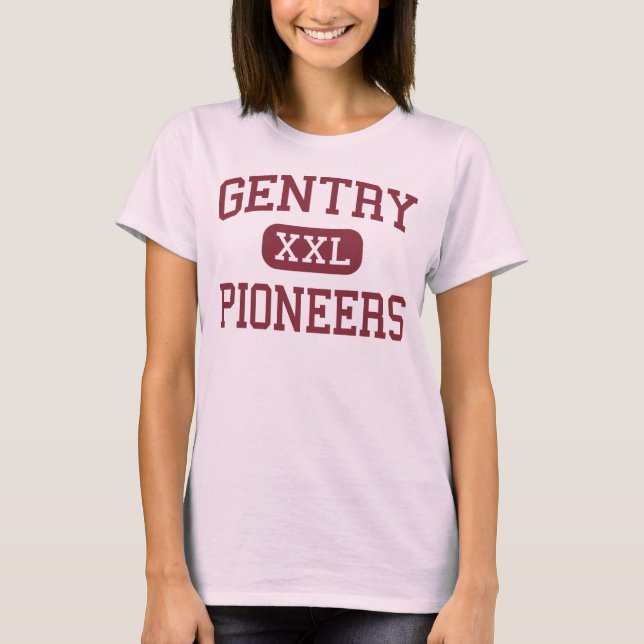 Gentry - Pioneers - Middle - Gentry Arkansas T-Shirt (Front)