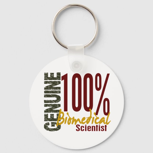 Genuine Biomedical Scientist Key Ring (Front)