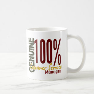 Genuine Customer Service Manager Coffee Mug
