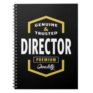 Genuine Director Gift Ideas Spiral Notebook