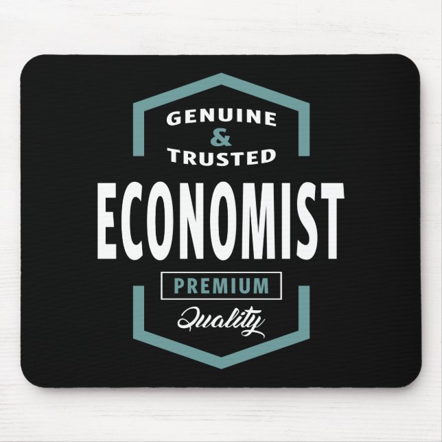 Genuine Economist Gift Ideas Mouse Pad (Front)