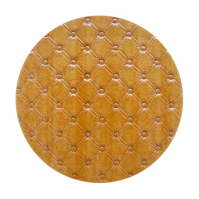 Genuine leather upholstery: decorative motif. cutting board (Front)